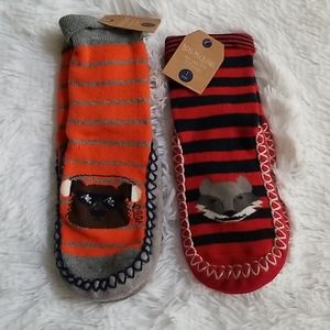 GERTEX Swedish Animal Moccasins 2 pairs